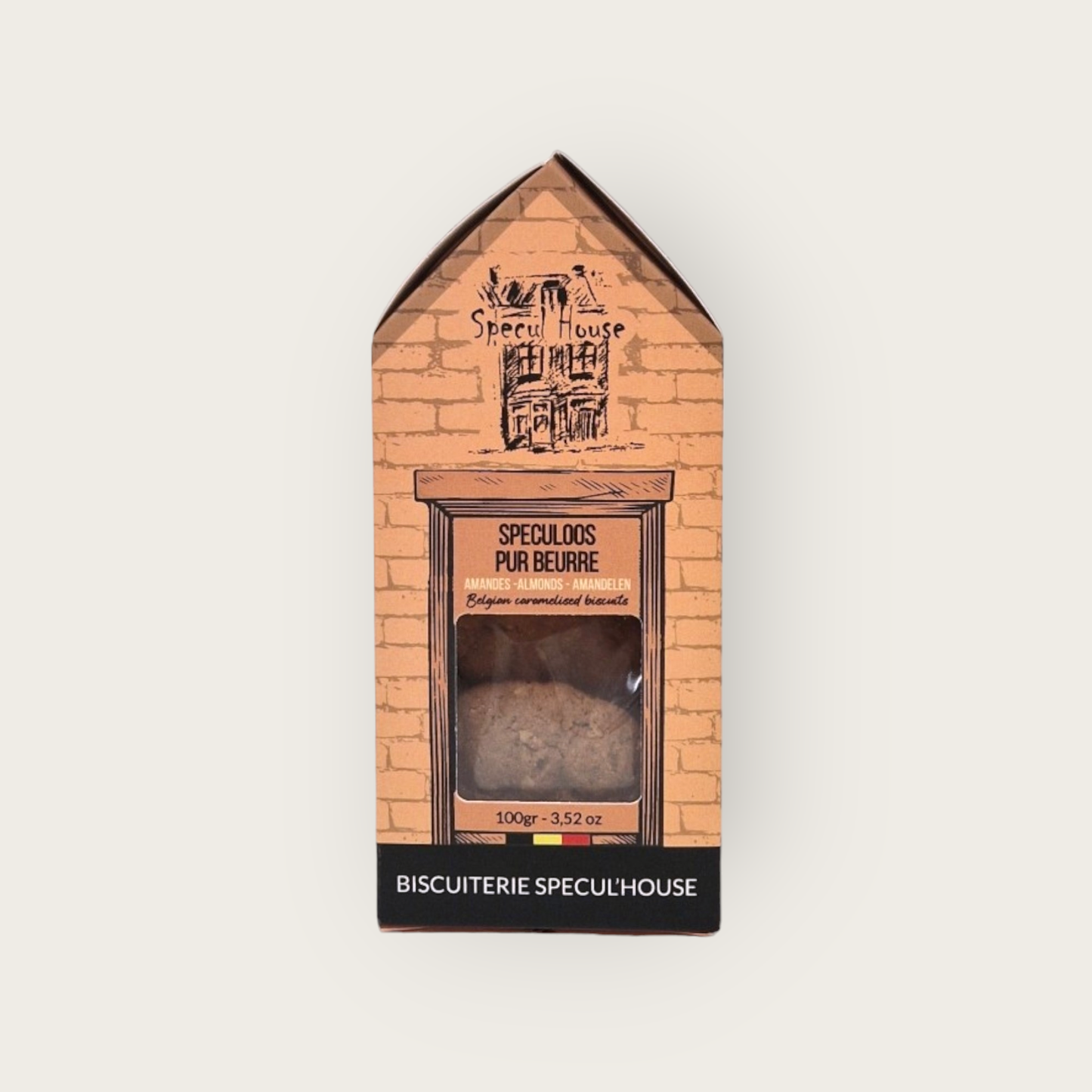 SPECUL'HOUSE - Speculoos Pure Almond Butter - 100 gr - mini