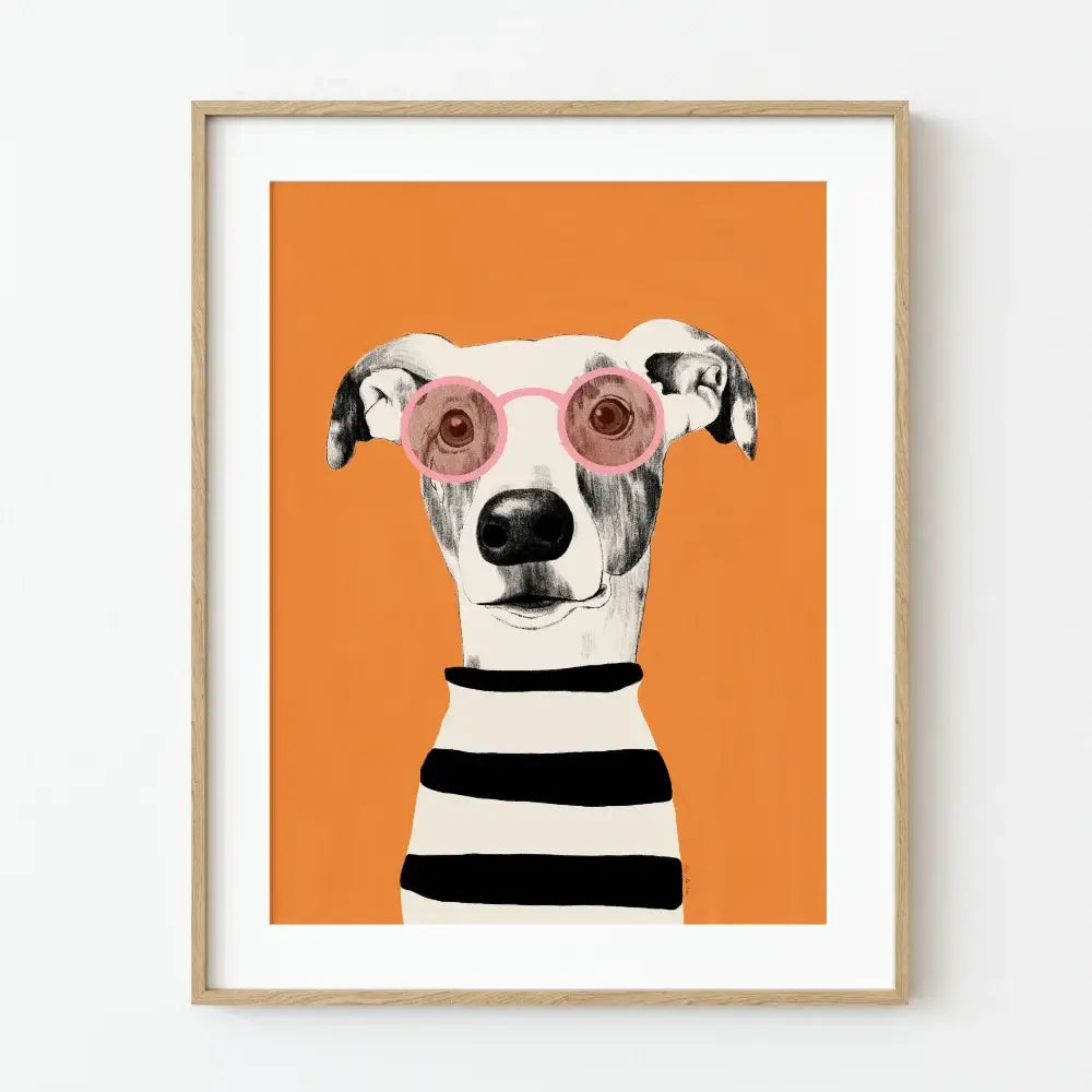 El buen limón - "Dog portrait" art Print