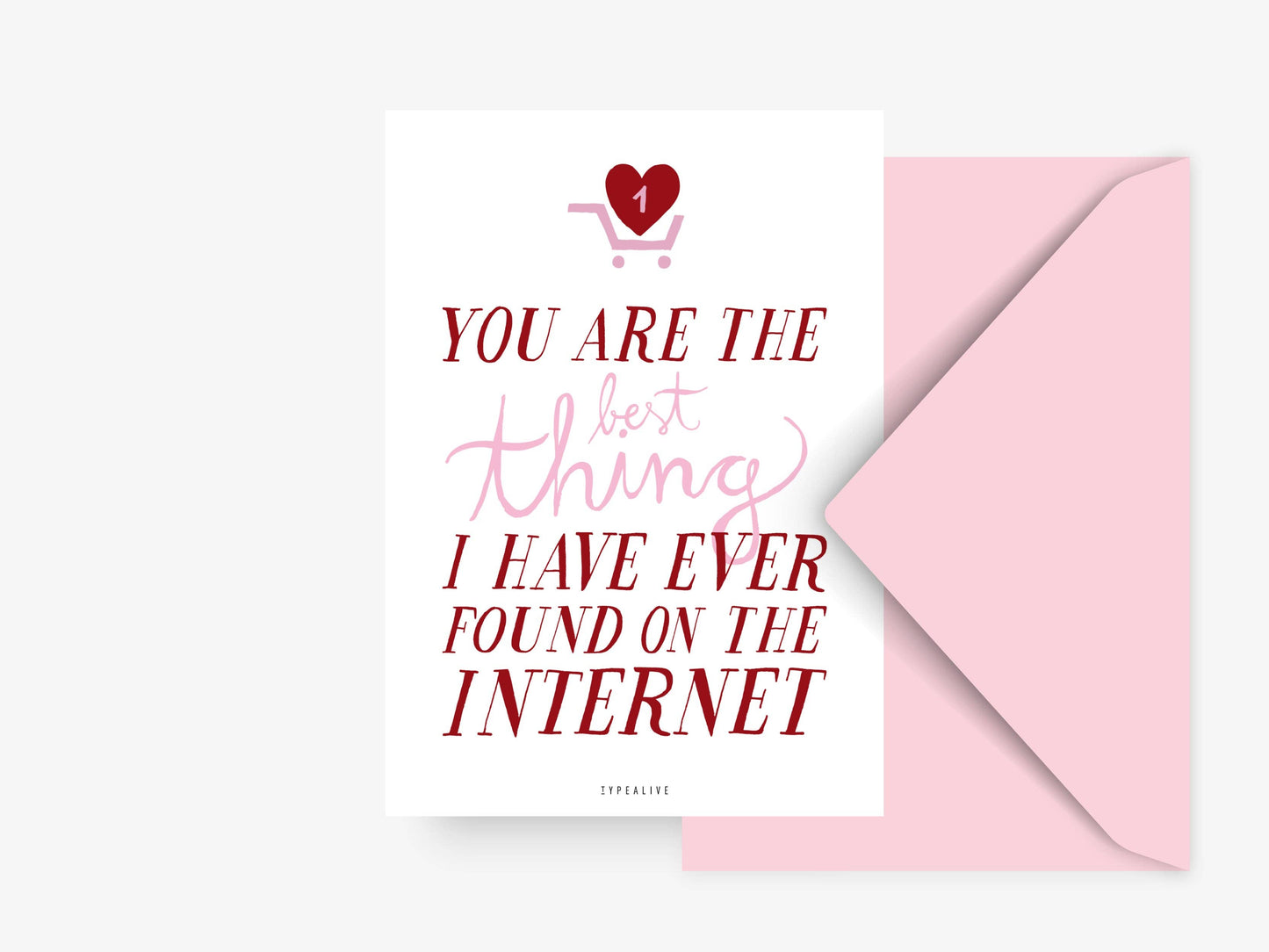 typealive - Postcard/ Online shopping