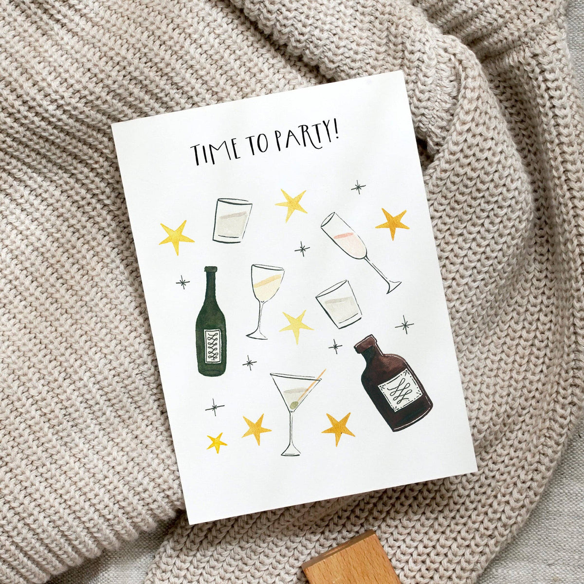 Leo La Douce GmbH - Postcard · Time to Party