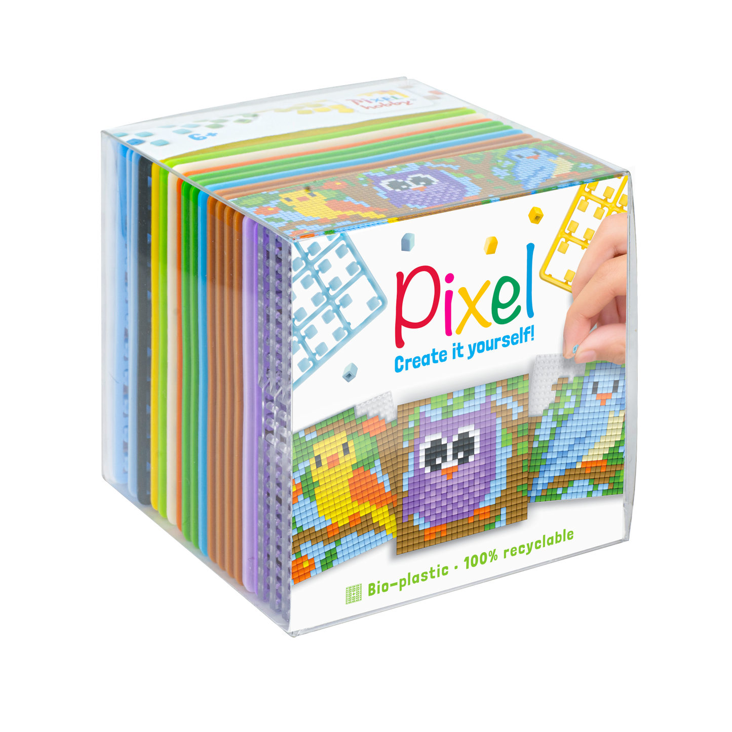 Pixelhobby - DIY Sustainable Giftset Pixel Classic 3-Pack - Birds