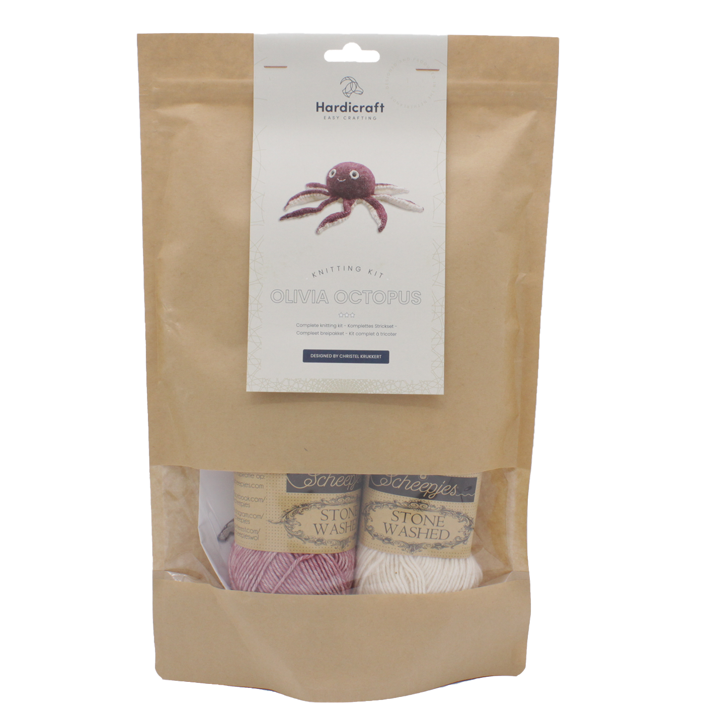 Hardicraft - DIY Knitting Kit - Olivia Octopus