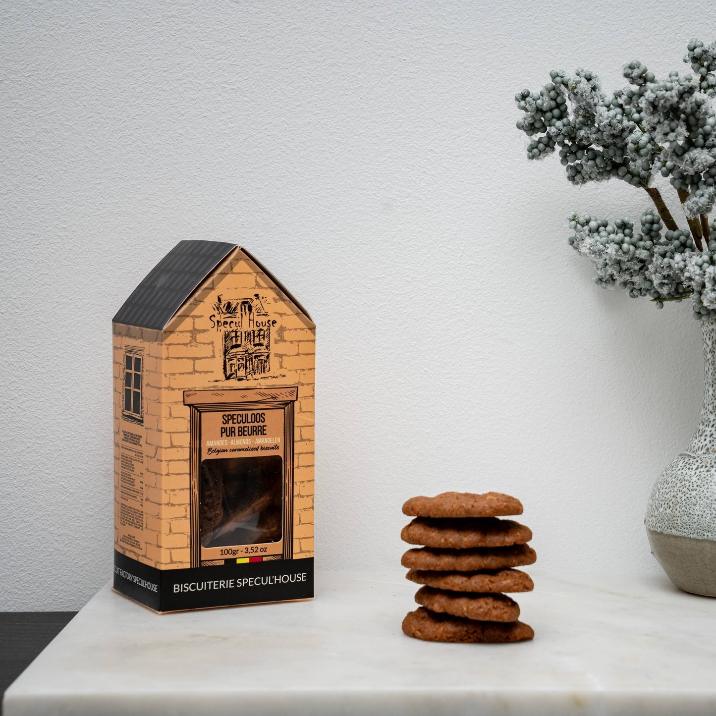 SPECUL'HOUSE - Speculoos Pure Almond Butter - 100 gr - mini