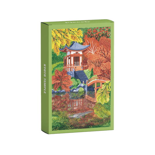 Piecely Puzzles - Kyoto Temple mini puzzle, 99 pieces