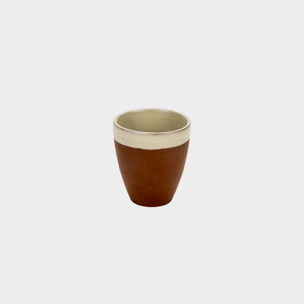 Maria Portugal Terracota - Cream Espresso Cup Terra