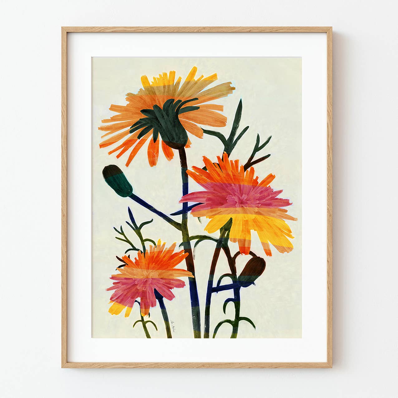 El buen limón - Wild Flowers Art Print