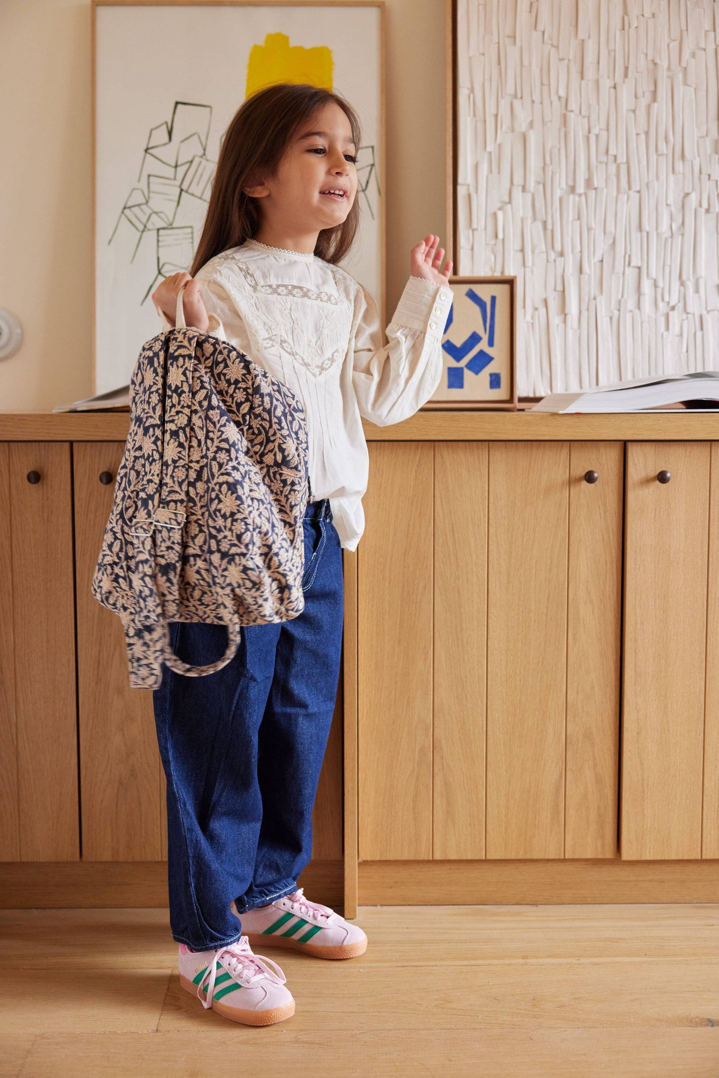 Bonheur du Jour - Biscotto Backpack - Goa Indigo