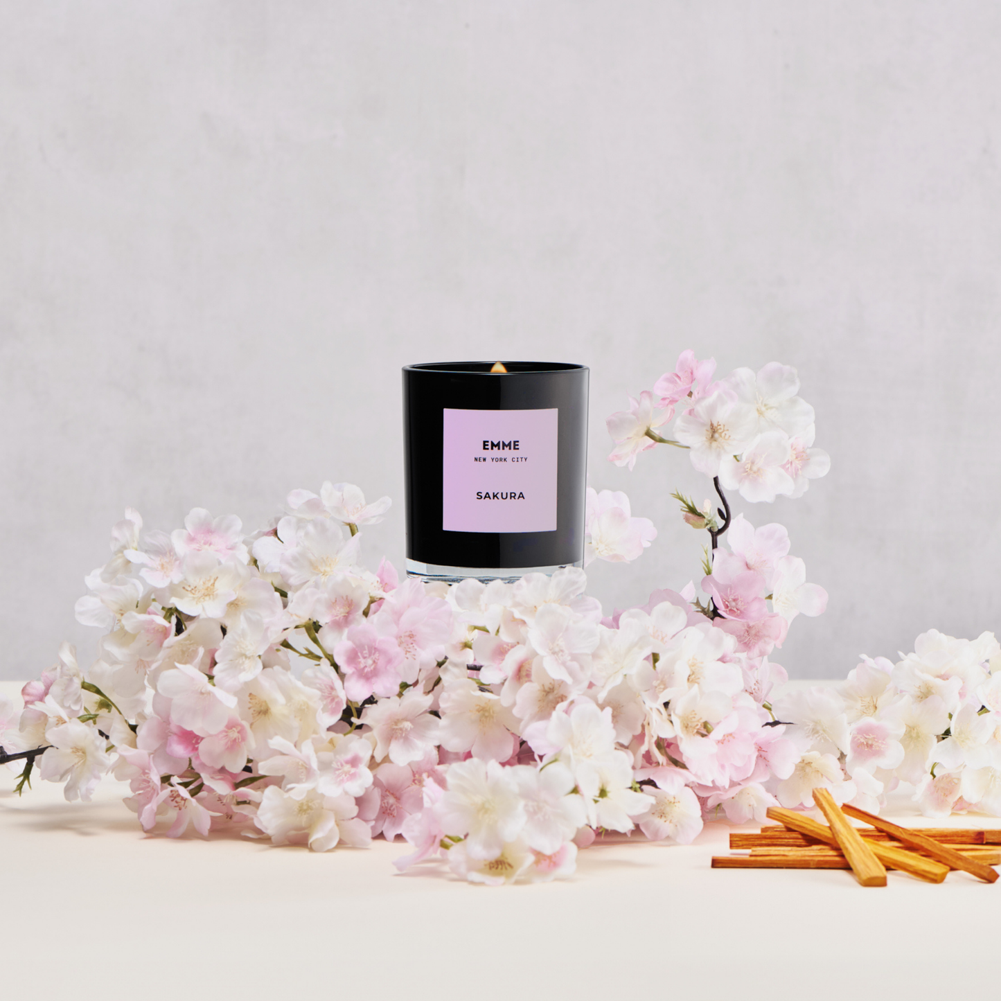 EMME nyc - Sakura / Cherry Blossom – Candle Jar, 10 oz