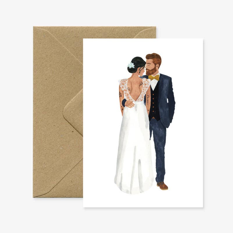 ALL THE WAYS TO SAY - Europe - Married Lovers - Greeting card