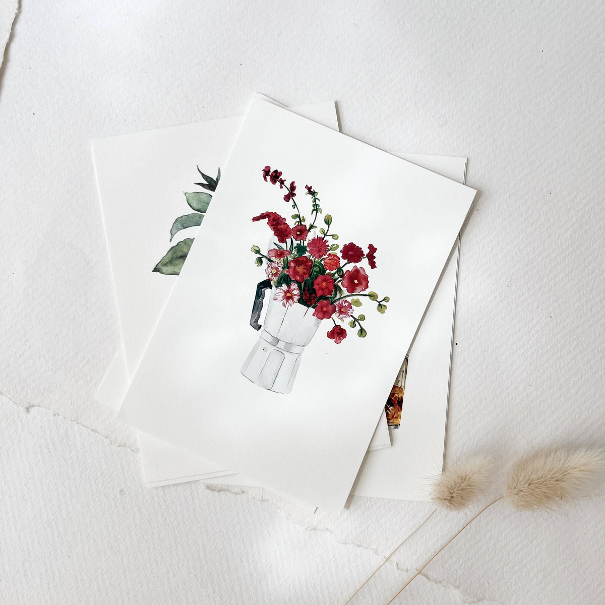 Leo La Douce GmbH - Postcard - Espresso Bouquet