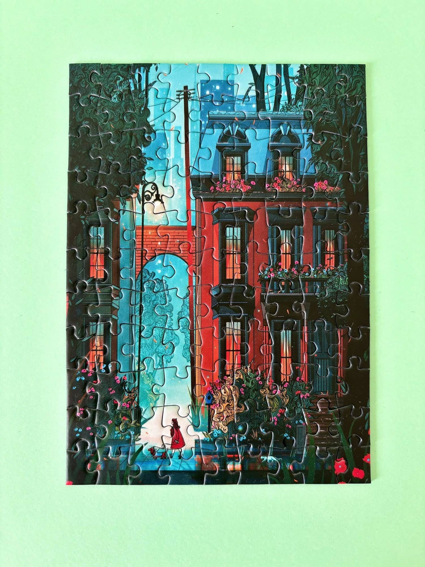 Piecely Puzzles - Mini-Puzzle Midnight Walk, 99 pieces