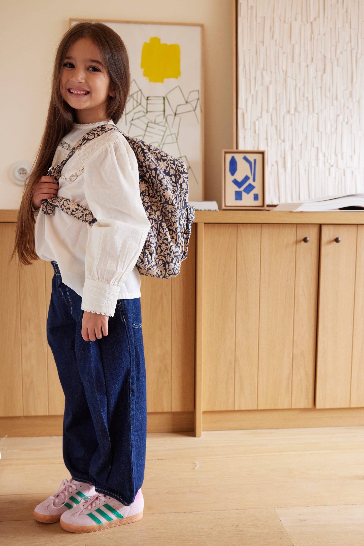 Bonheur du Jour - Biscotto Backpack - Goa Indigo