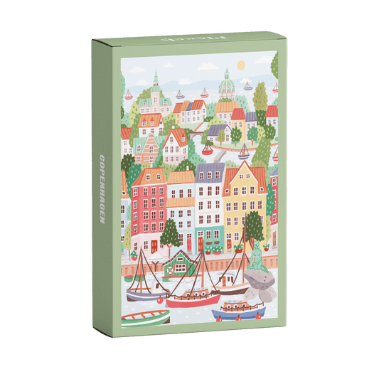 Piecely Puzzles - Mini Puzzle Copenhagen, 99 pieces