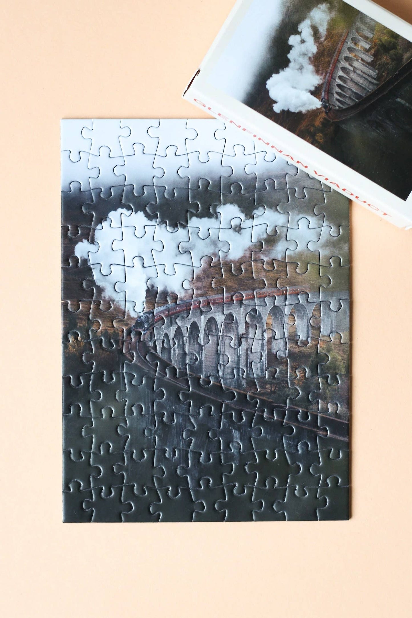 Piecely Puzzles - Mini-Puzzle Glenfinnan Viaduct, 99 Pieces - Puzzlery