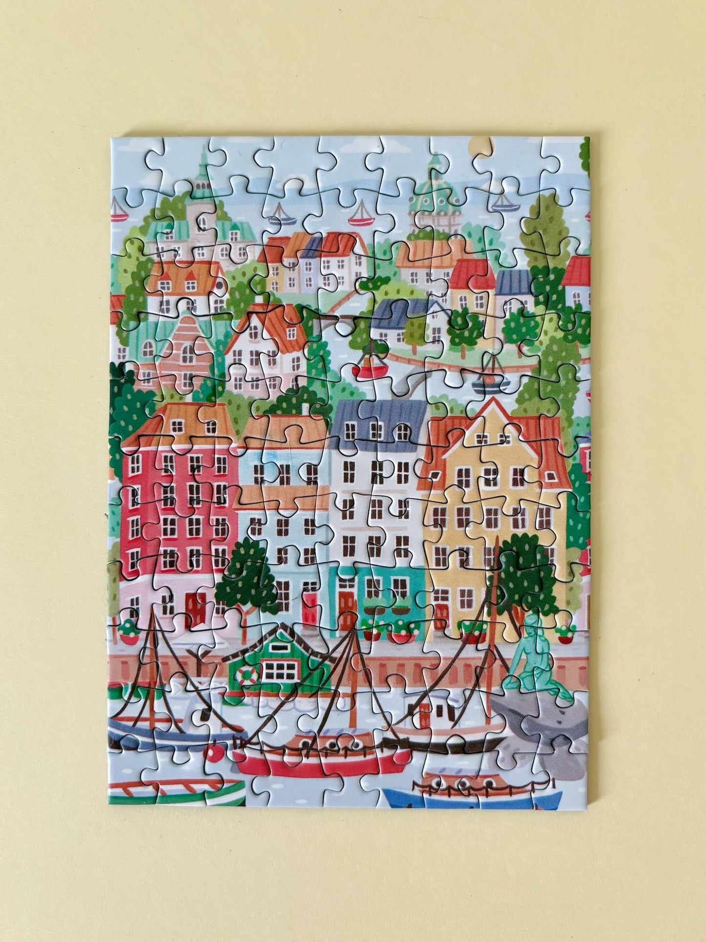 Piecely Puzzles - Mini Puzzle Copenhagen, 99 pieces