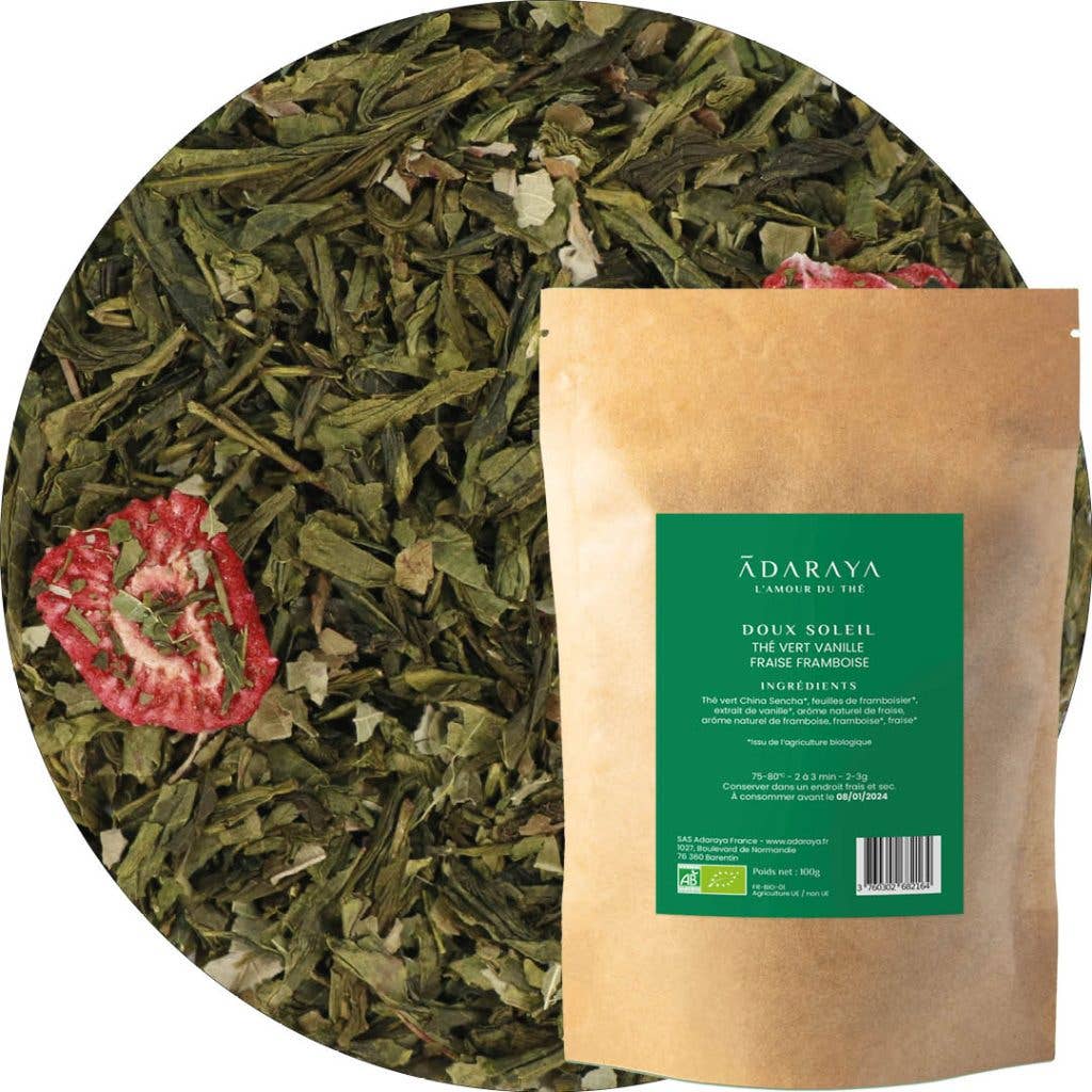 ADARAYA - Organic Doux Soleil green tea