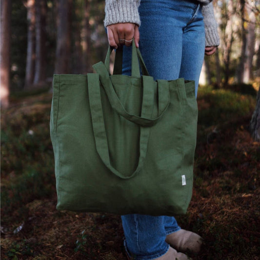 OMOM - Organic Cloth Crate Original Green