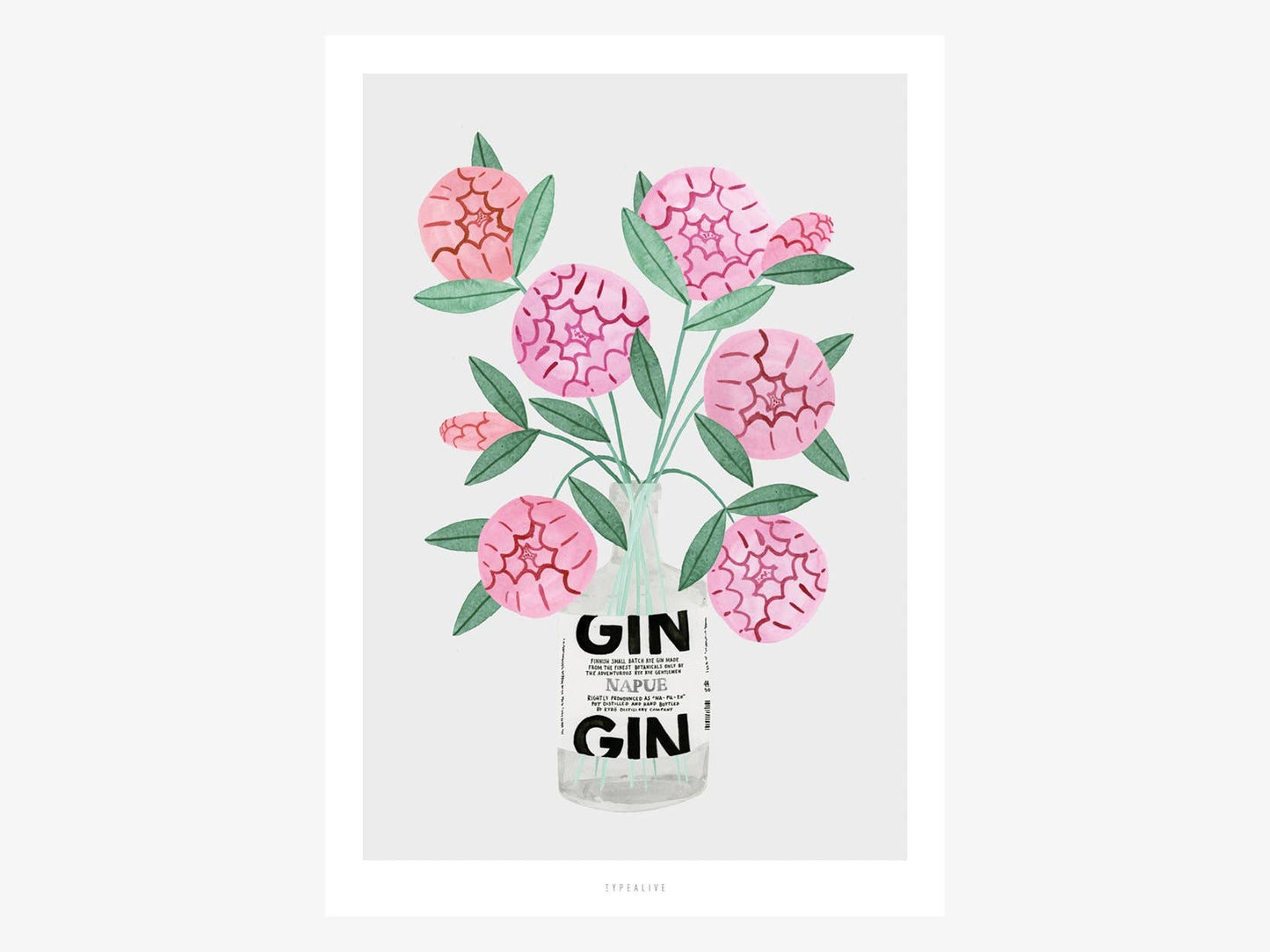 typealive - Print/ Ginspiration No. 1