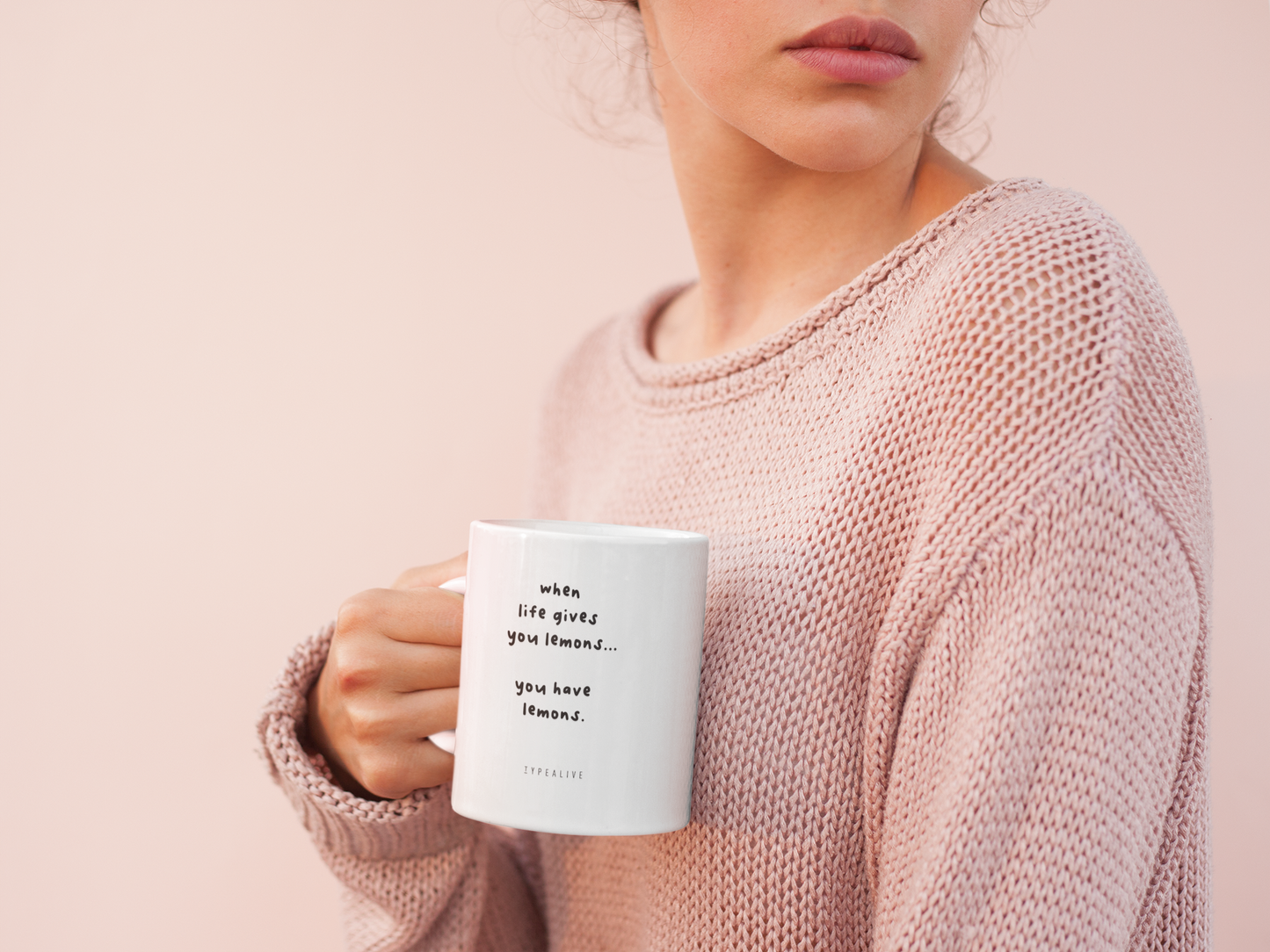 typealive - Ceramic mug/Lemons