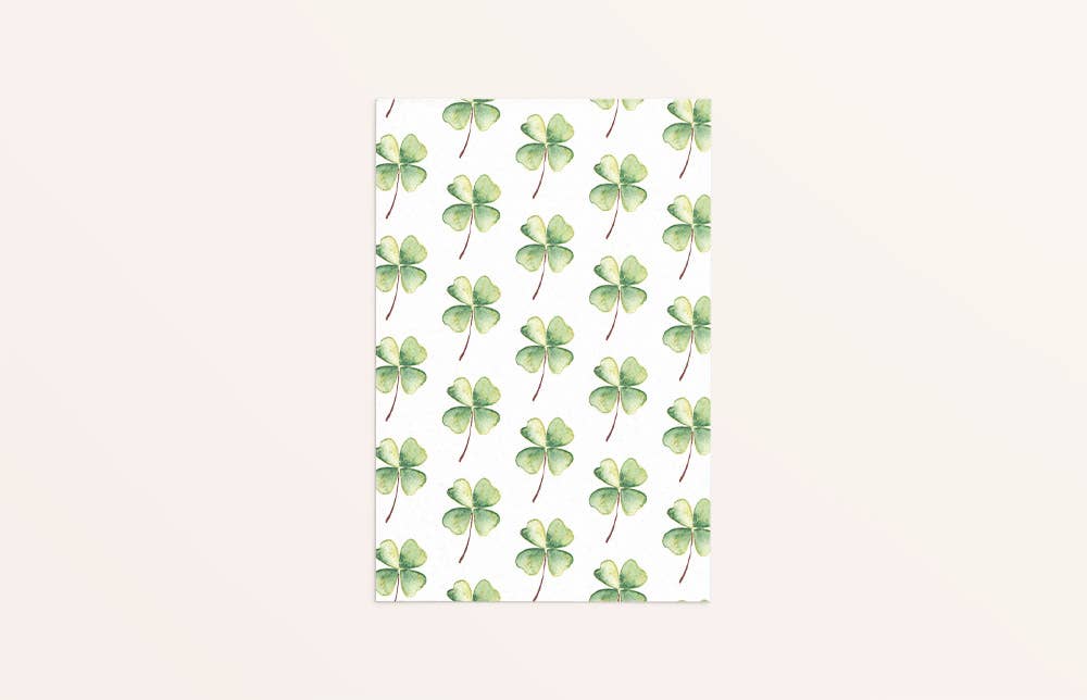 FRITSY - Greeting Card Four-lead Clovers