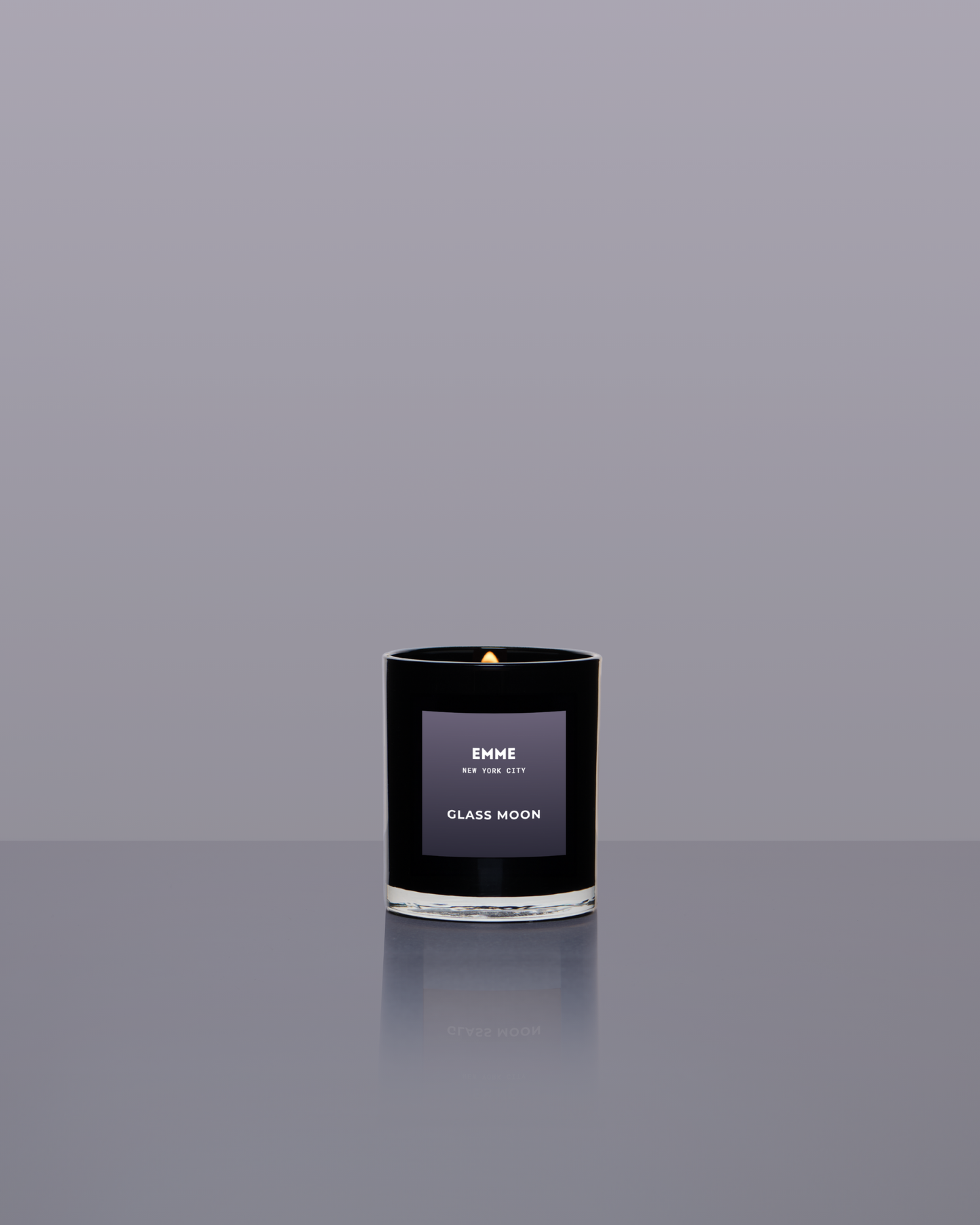 EMME nyc - Glass Moon – Candle Jar, 10 oz