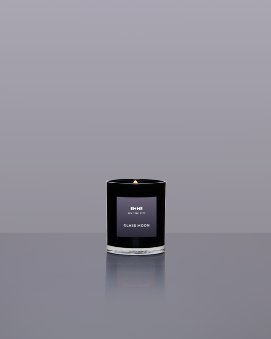 EMME nyc - Glass Moon – Candle Jar, 10 oz