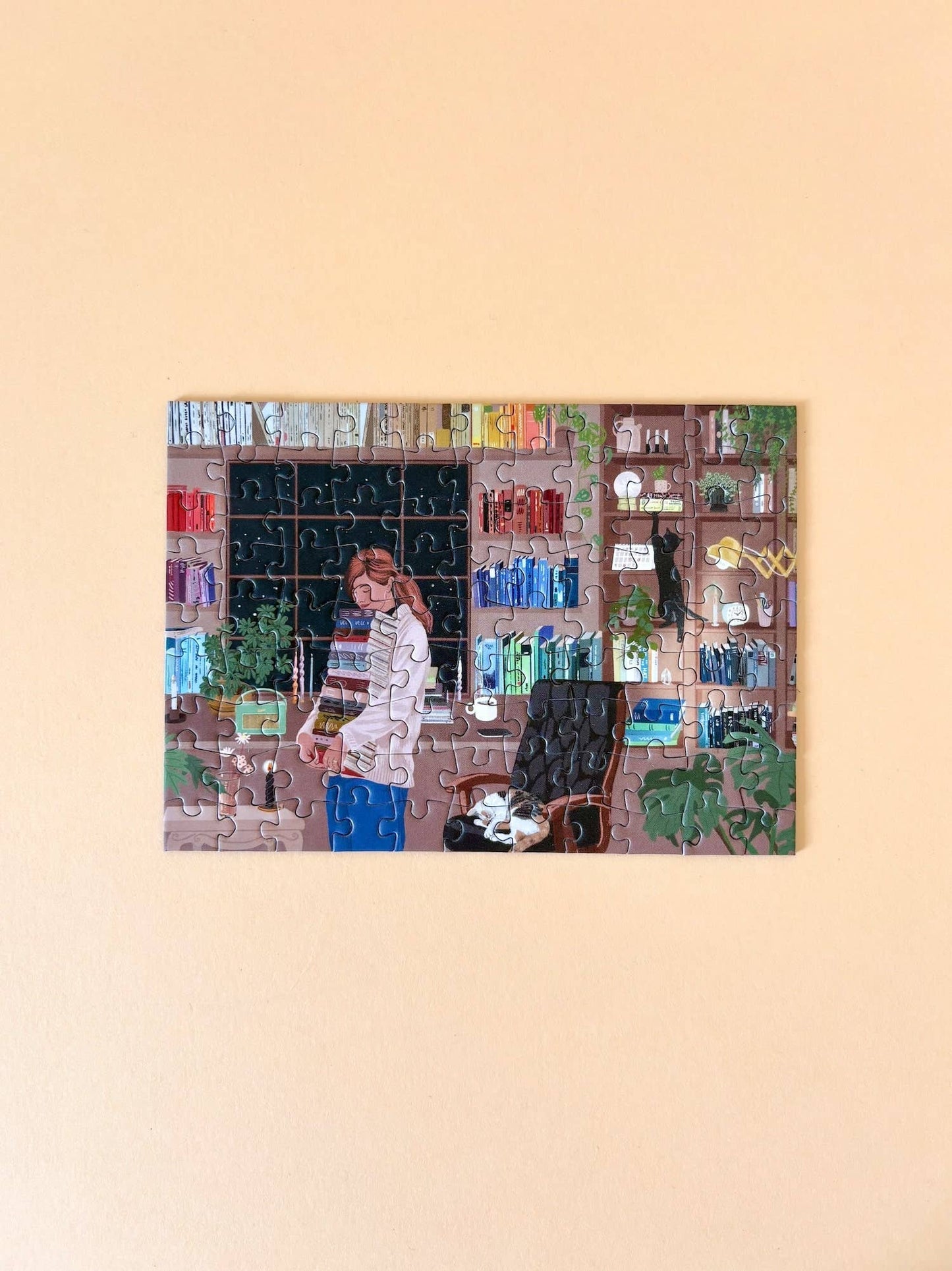 Piecely Puzzles - Mini-Puzzle Reading Room, 99 pieces