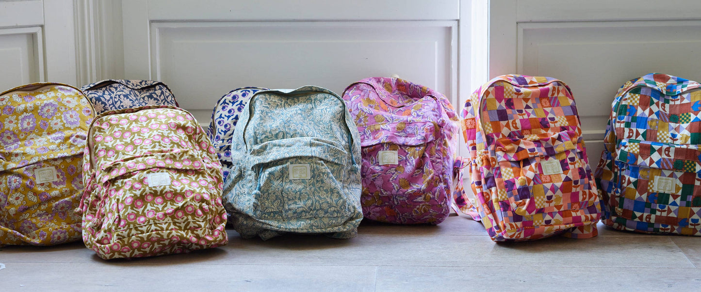 Bonheur du Jour - Biscotto Backpack - Goa Blue Green