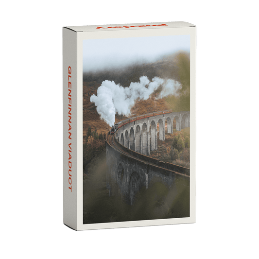 Piecely Puzzles - Mini-Puzzle Glenfinnan Viaduct, 99 Pieces - Puzzlery