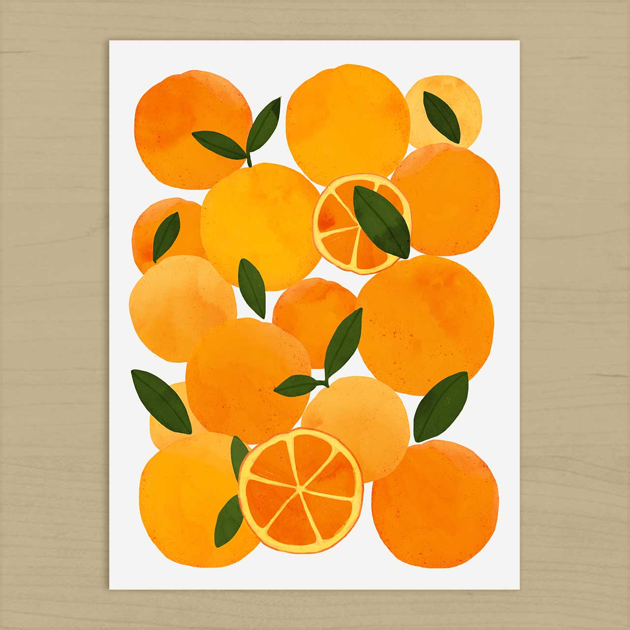 El buen limón - "Oranges" Art Print