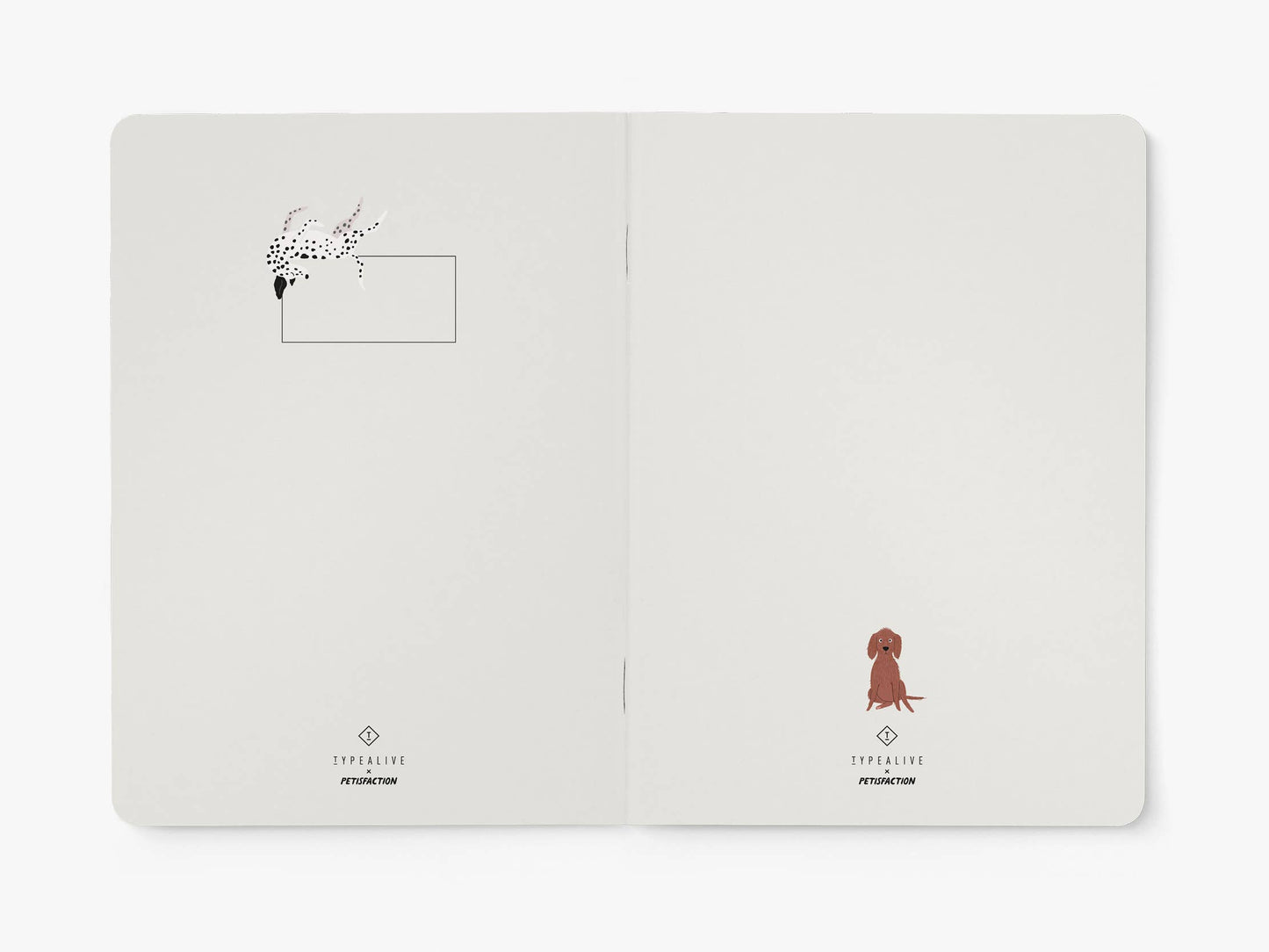 typealive - Notebook/Petisfaction “DOGS”