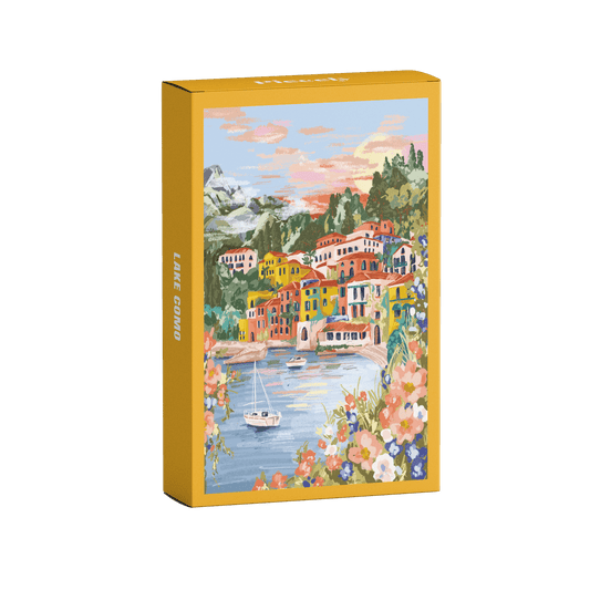 Piecely Puzzles - Lake Como mini puzzle, 99 pieces