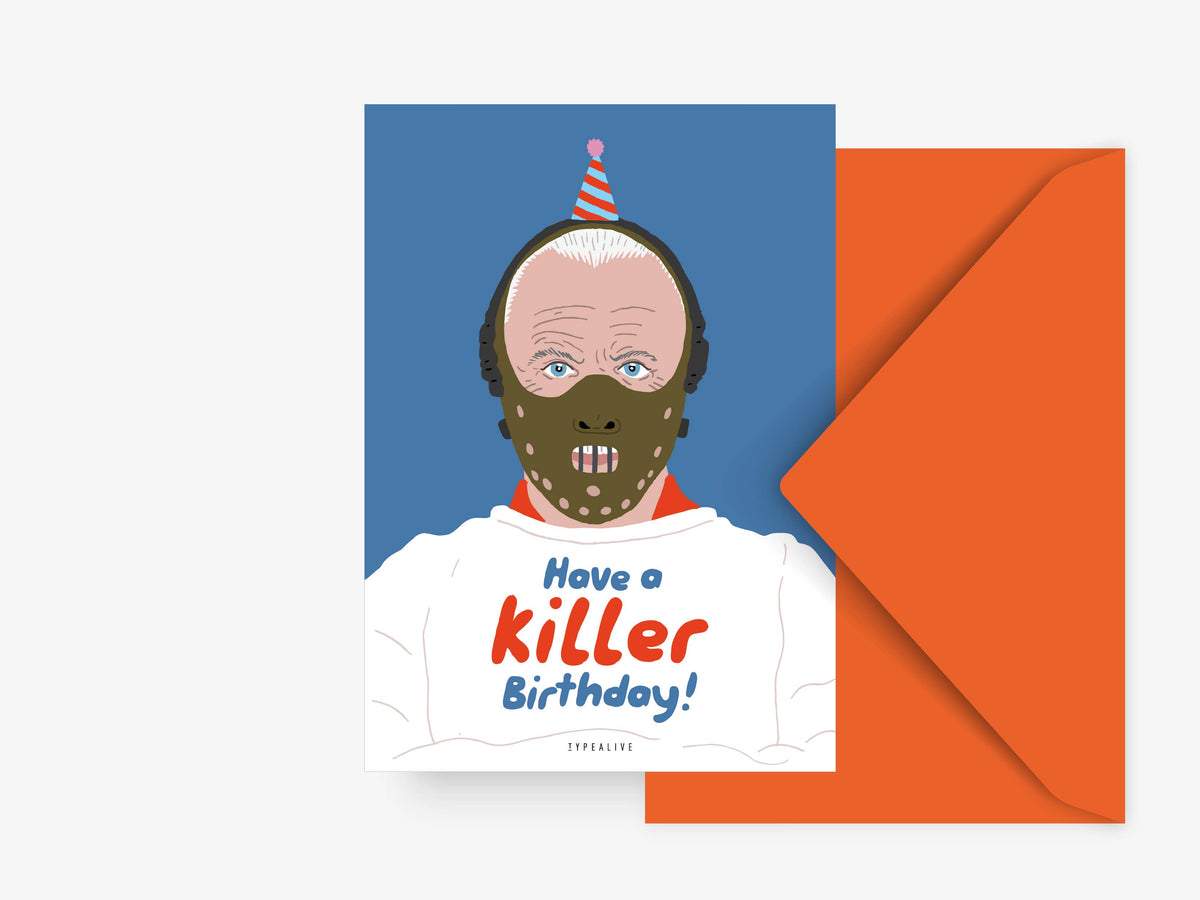 typealive - Postcard / Killer Birthday w/ envelope