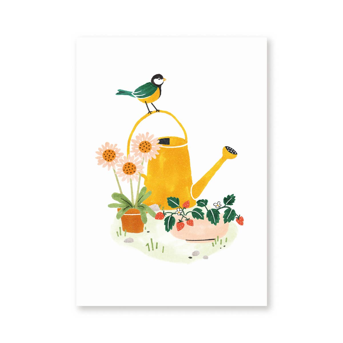 Studio Kuukeluus - Postcard Great Tit