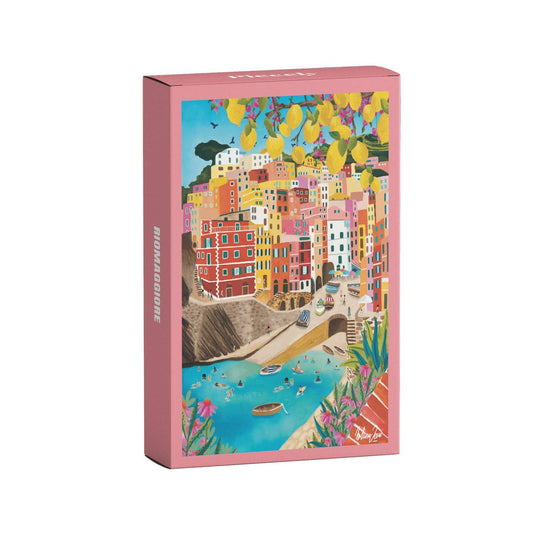 Piecely Puzzles - Riomaggiore mini puzzle, 99 pieces