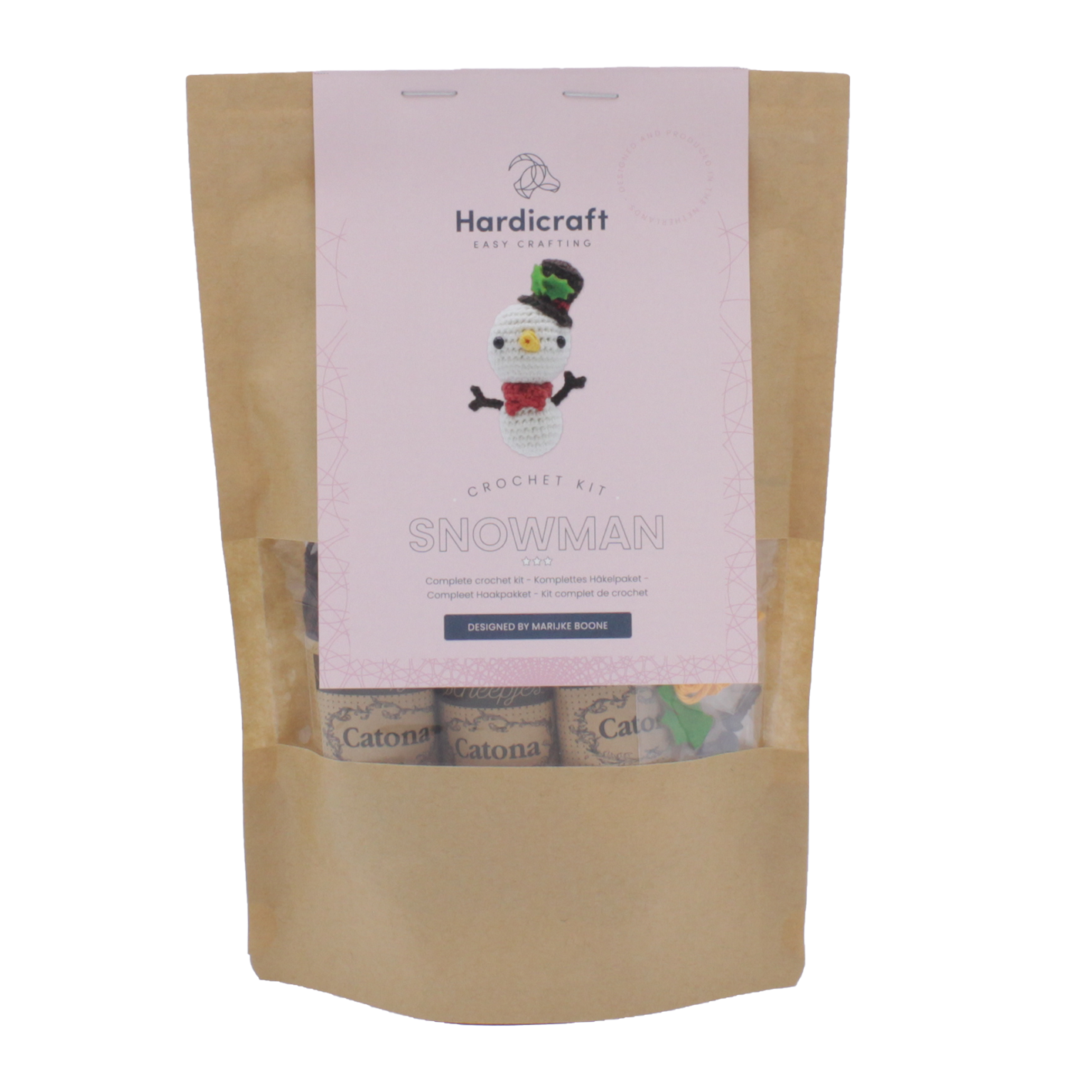 Hardicraft - DIY Crochet Kit - Mini Snowman