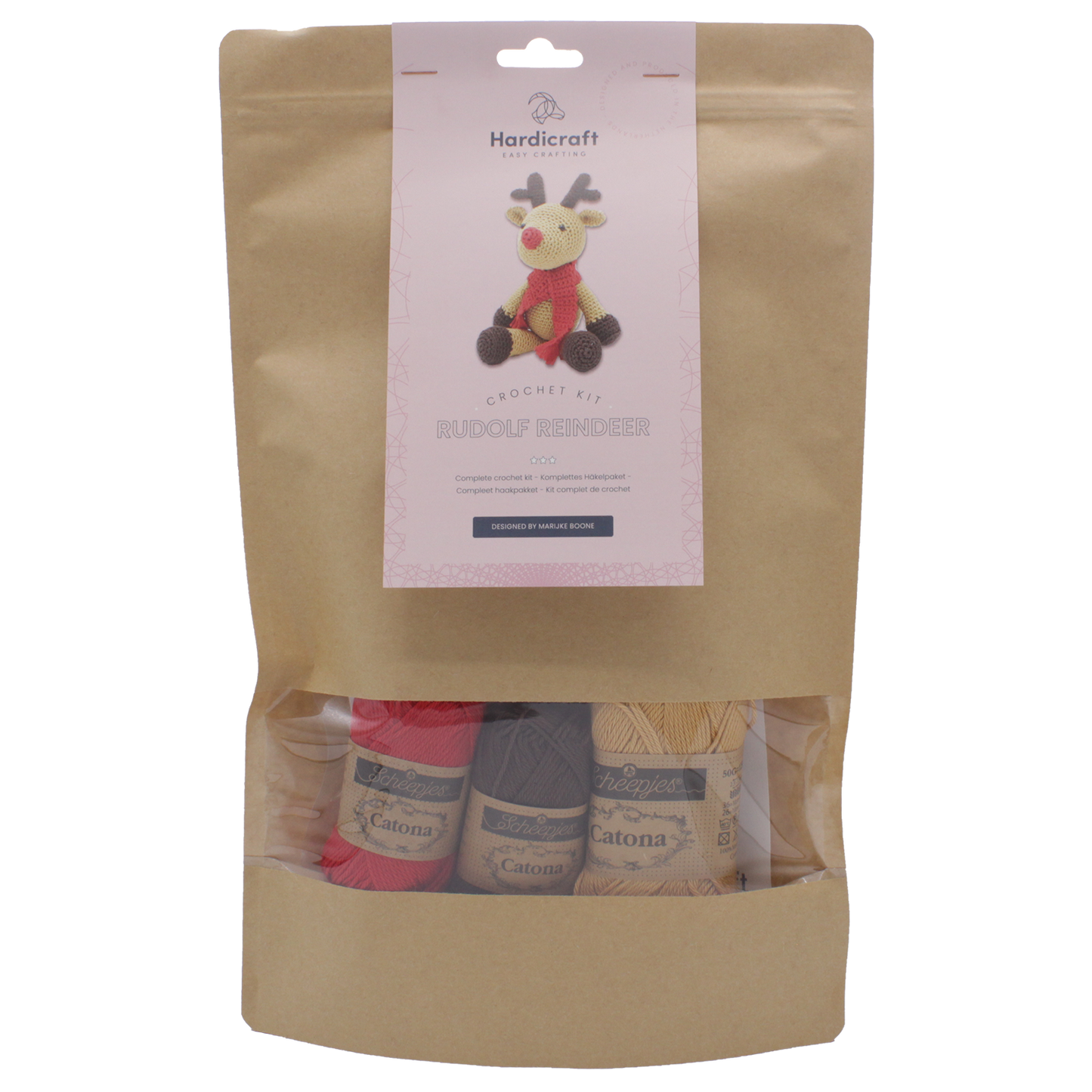 Hardicraft - DIY Crochet Kit - Rudolf Reindeer