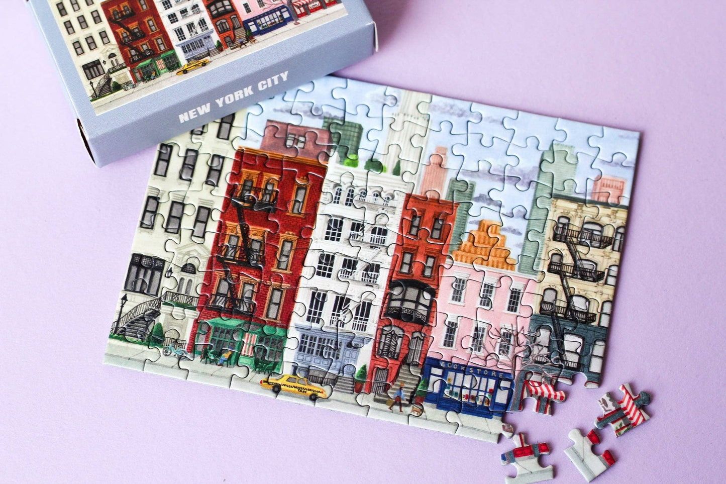 Piecely Puzzles - New York City 99 piece mini puzzle