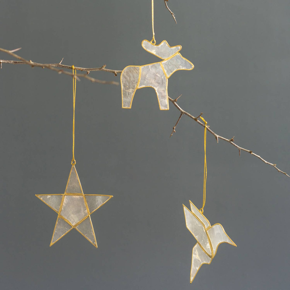 Kinta - Trim Cap Moose Origami Offwhite w/ gold 8,5 cm