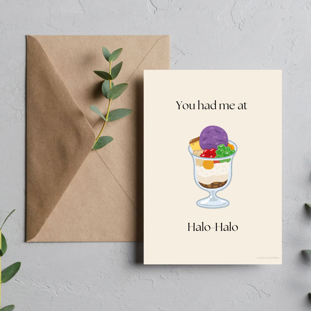 Card- You had me at Halo Halo