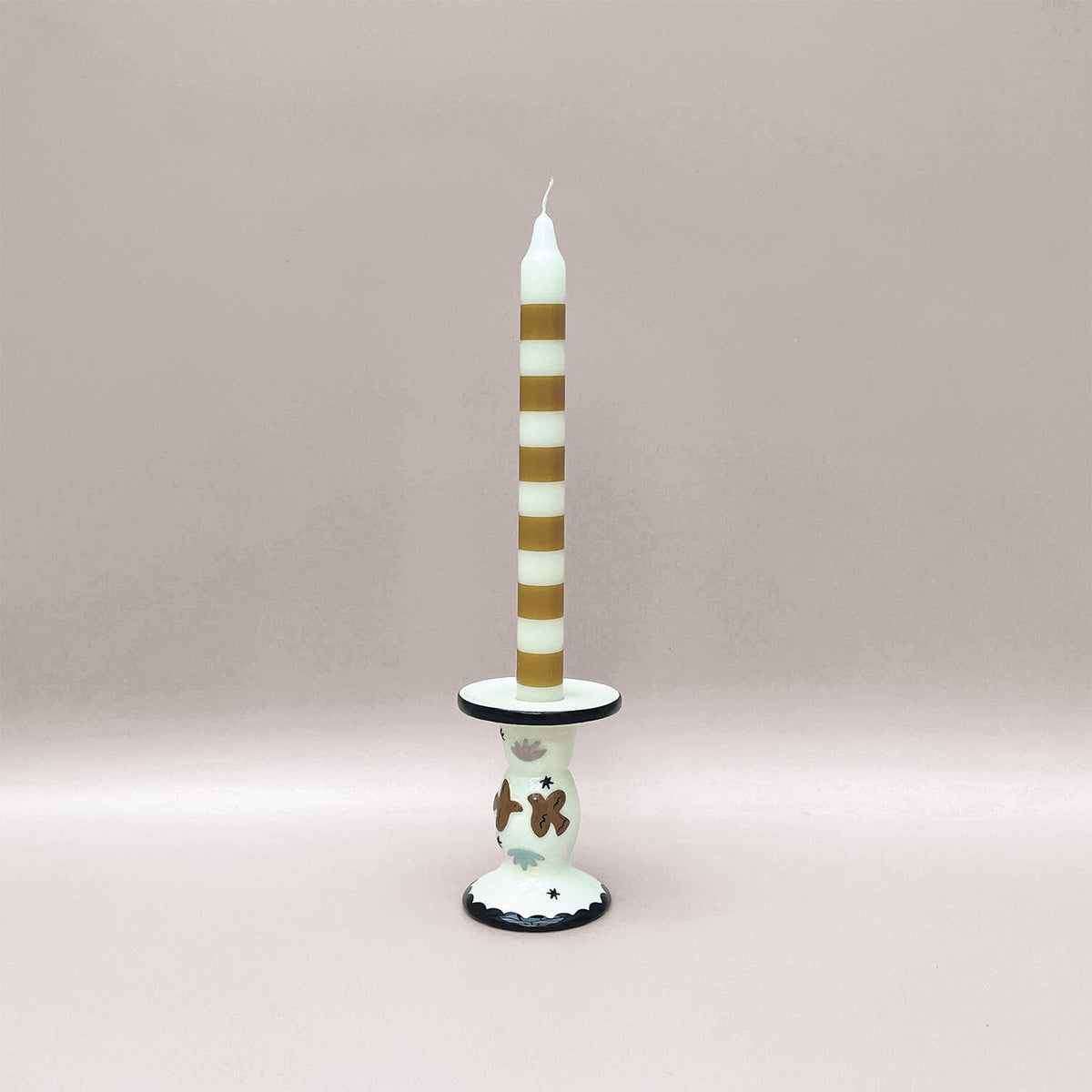 Opjet Paris - Love birds candle holder L8.2 D7.9 H10.5 cm
