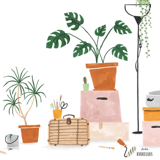 Studio Kuukeluus - Happy New Home Boxes Greeting Card