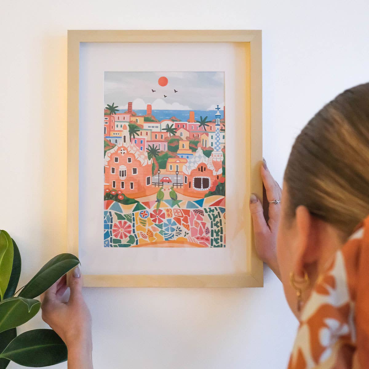 La Petite Épicerie - Paint by Numbers Kit - Barcelona by DazlStudio