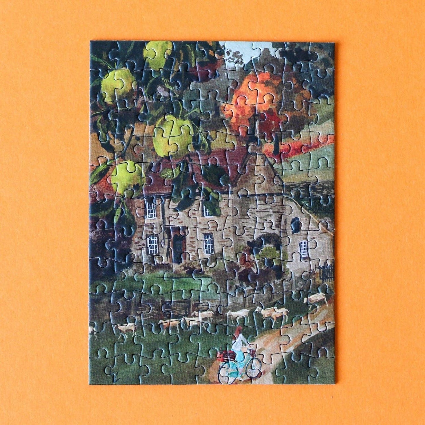 Piecely Puzzles - English Cottage 99 piece mini puzzle