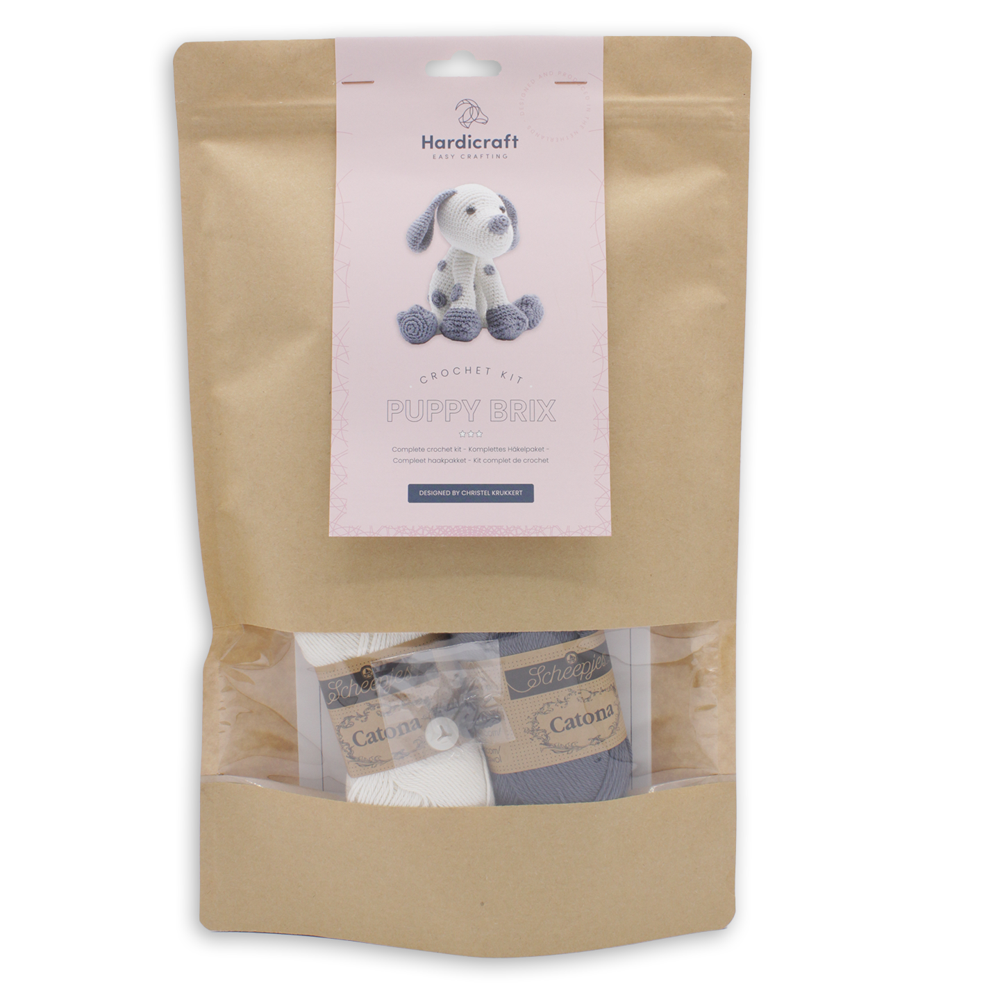 Hardicraft - DIY Crochet Kit - Brix Puppy
