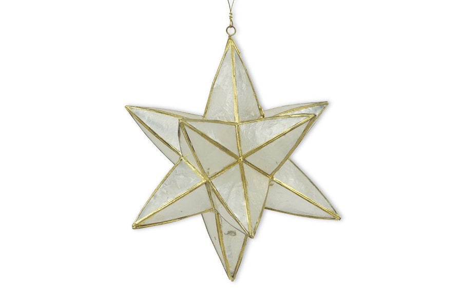 Christmas Capiz Sputnik