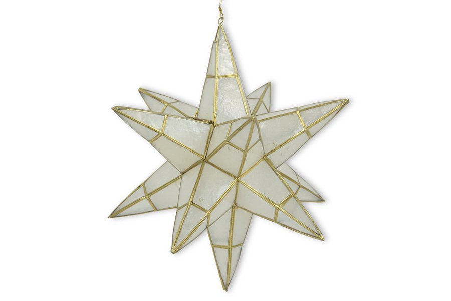 Christmas Capiz Sputnik