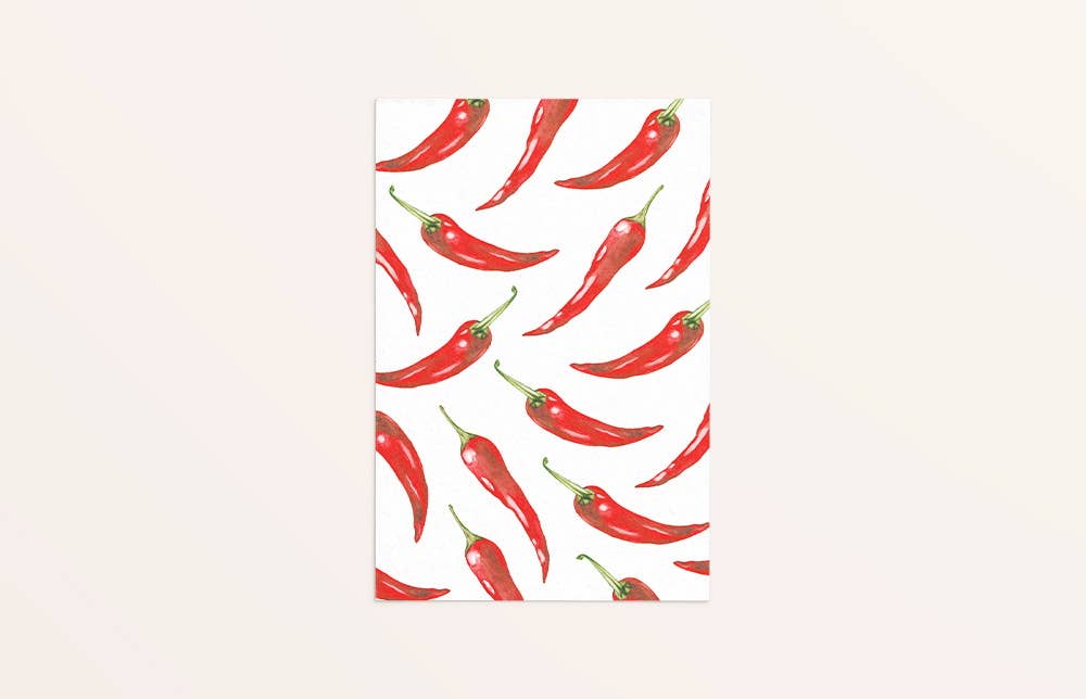 FRITSY - Greeting Card Hot Peppers