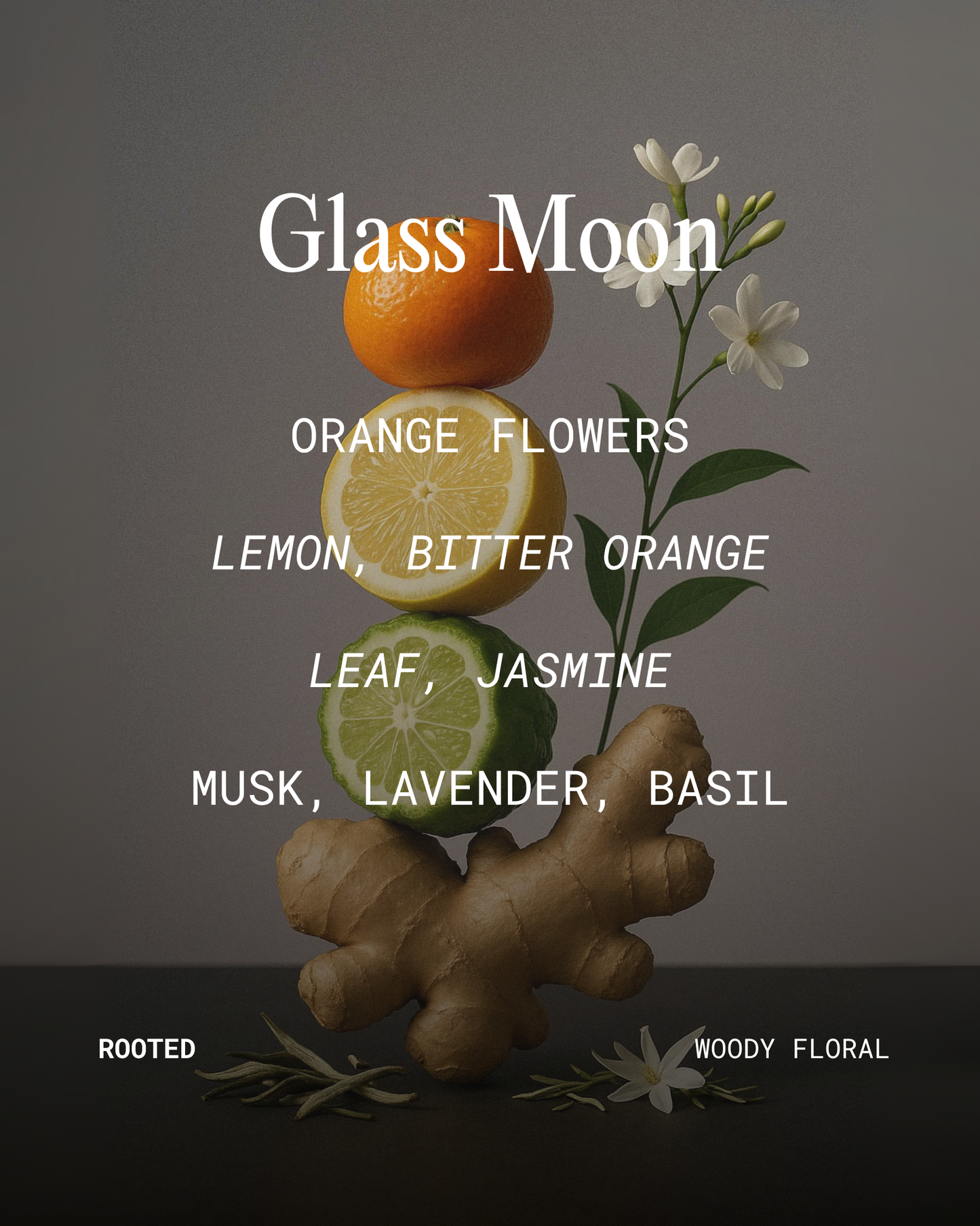 EMME nyc - Glass Moon – Candle Jar, 10 oz