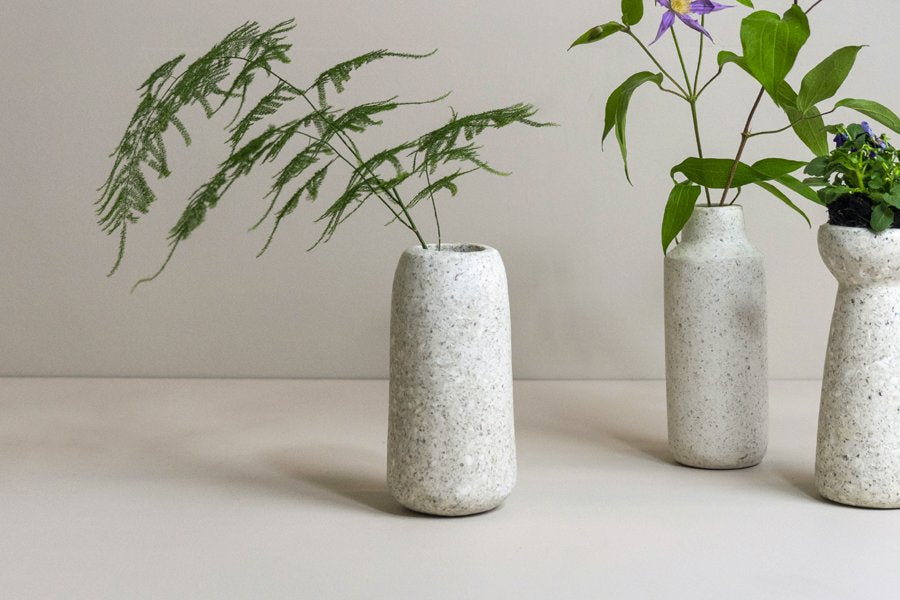 Vase T-scope Capiz Pulp